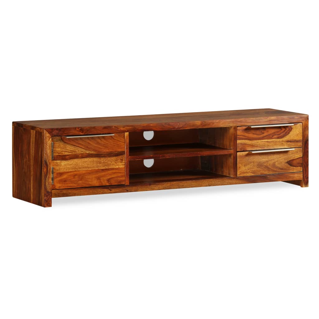 TV-Schrank Massivholz Palisander 120x30x30 cm