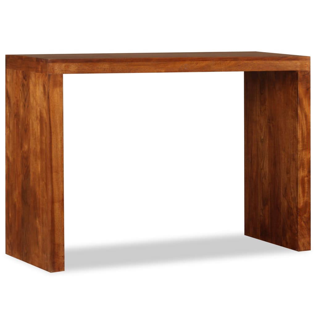 Konsolentisch Massivholz mit Honigfarbener Politur 110x40x76 cm