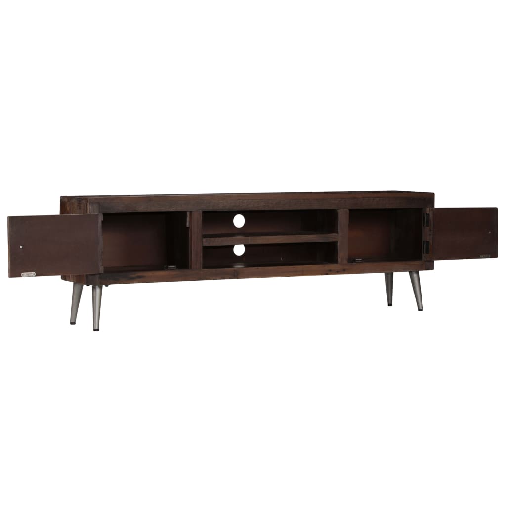 TV-Schrank Altholz Massiv 140x30x45 cm