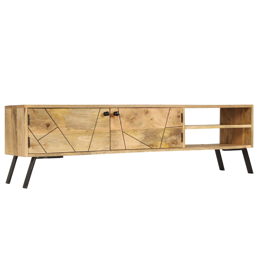 TV-Schrank Massivholz Mango 140x30x40 cm