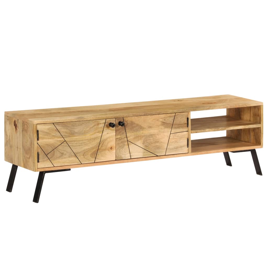 TV-Schrank Massivholz Mango 140x30x40 cm