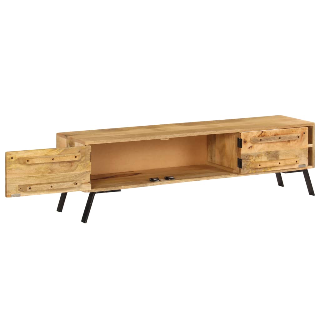 TV-Schrank Massivholz Mango 140x30x40 cm