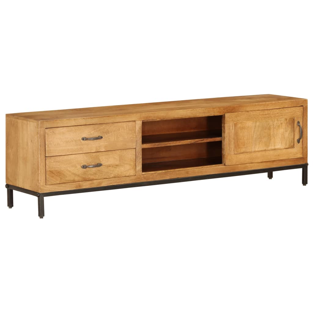 TV-Schrank Massivholz Mango 140x30x40 cm