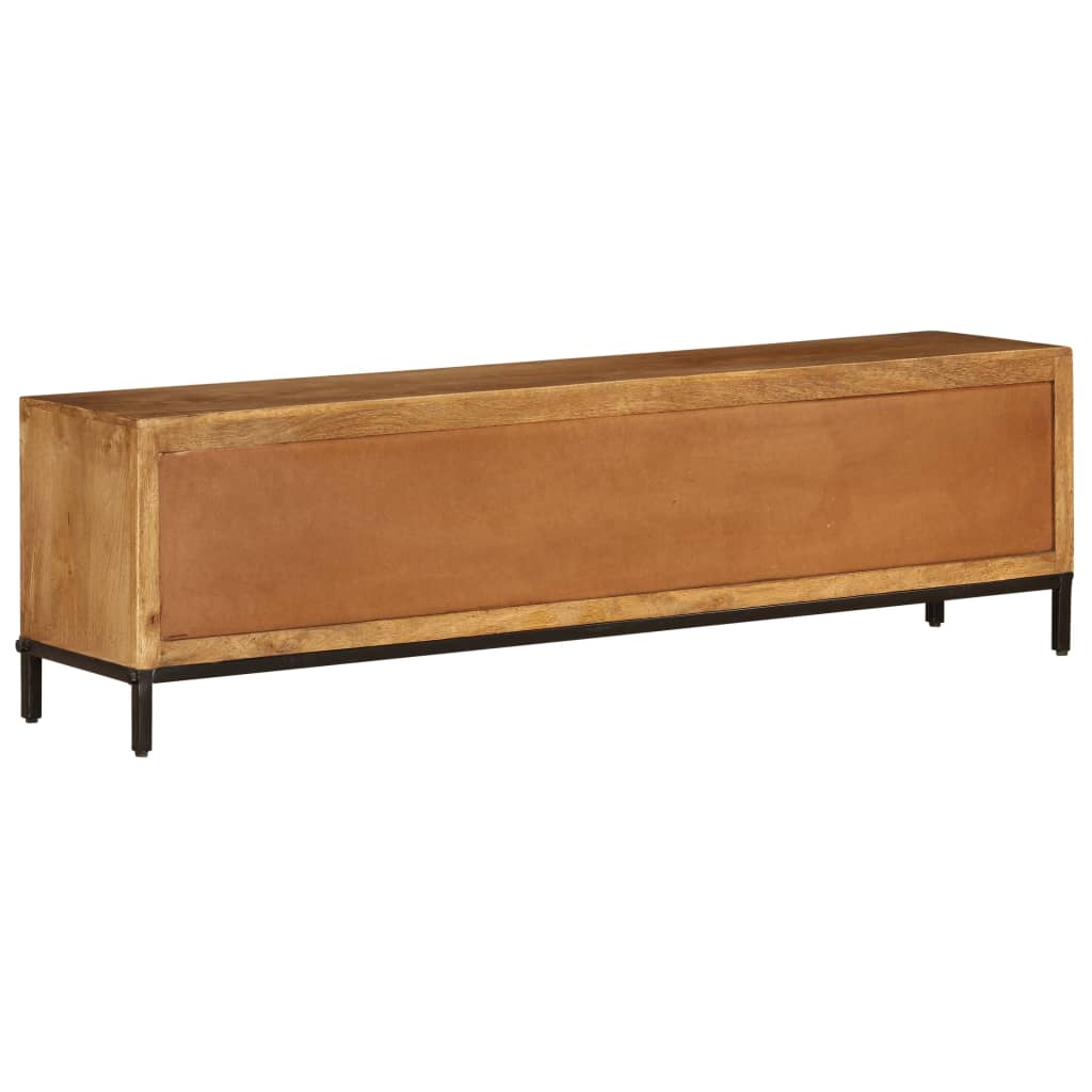 TV-Schrank Massivholz Mango 140x30x40 cm