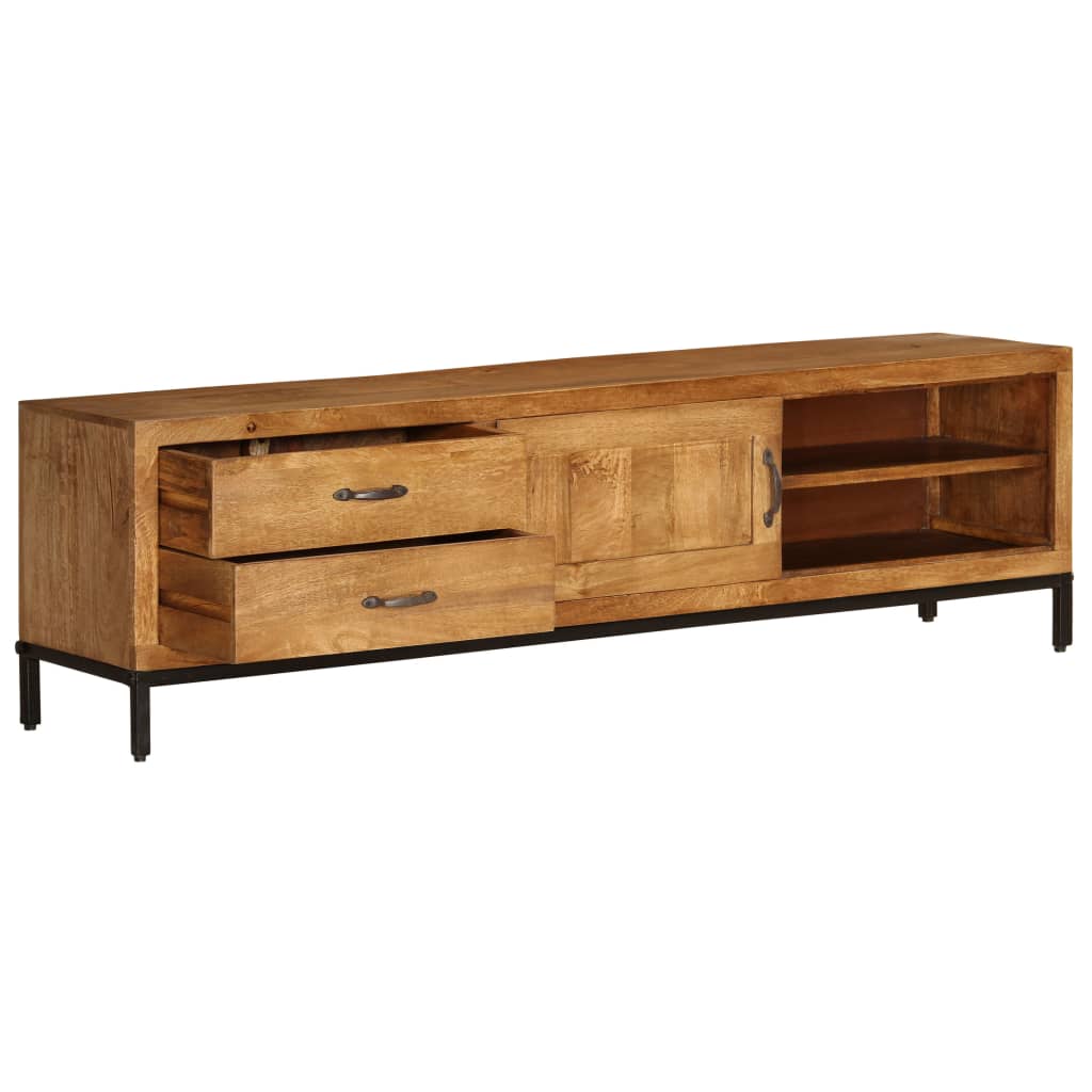 TV-Schrank Massivholz Mango 140x30x40 cm