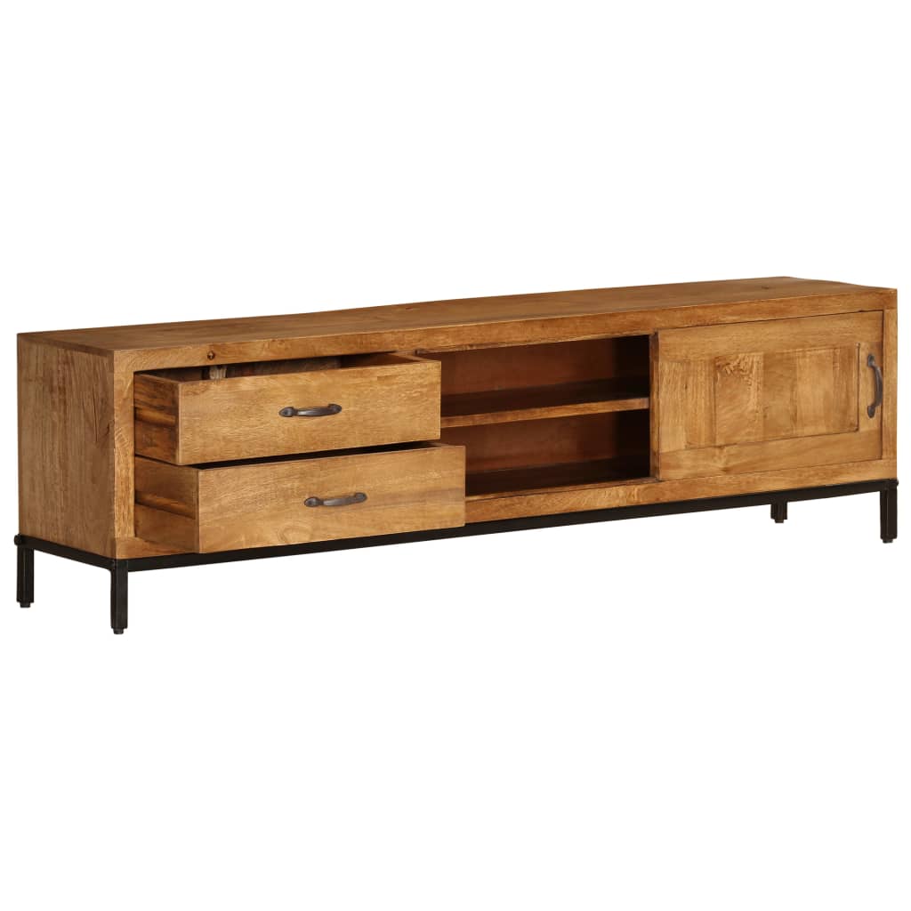 TV-Schrank Massivholz Mango 140x30x40 cm