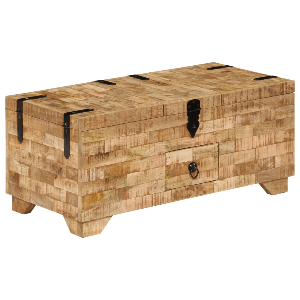 Couchtisch Massivholz Mango 80x40x35 cm