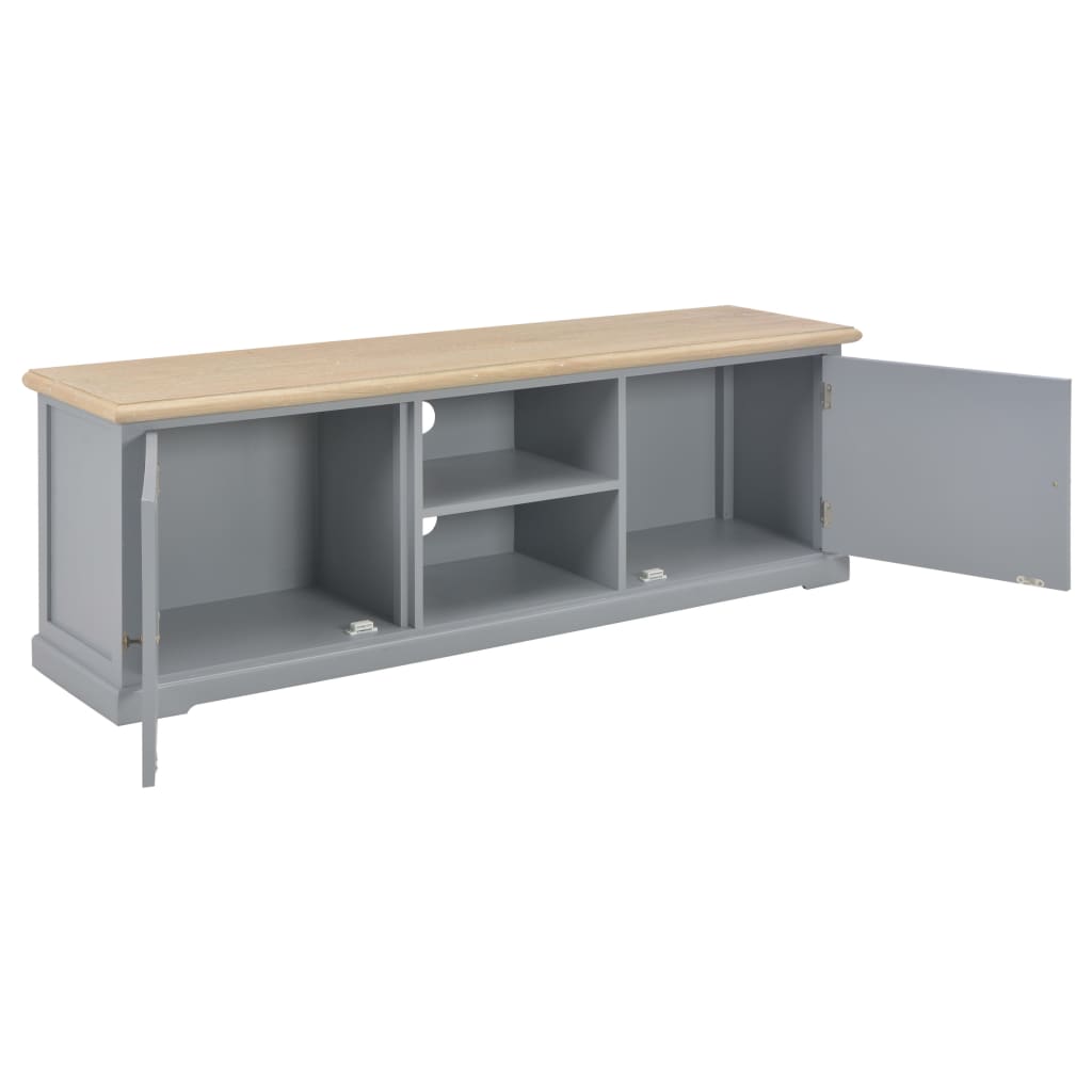 TV-Schrank Grau 120x30x40 cm Holz