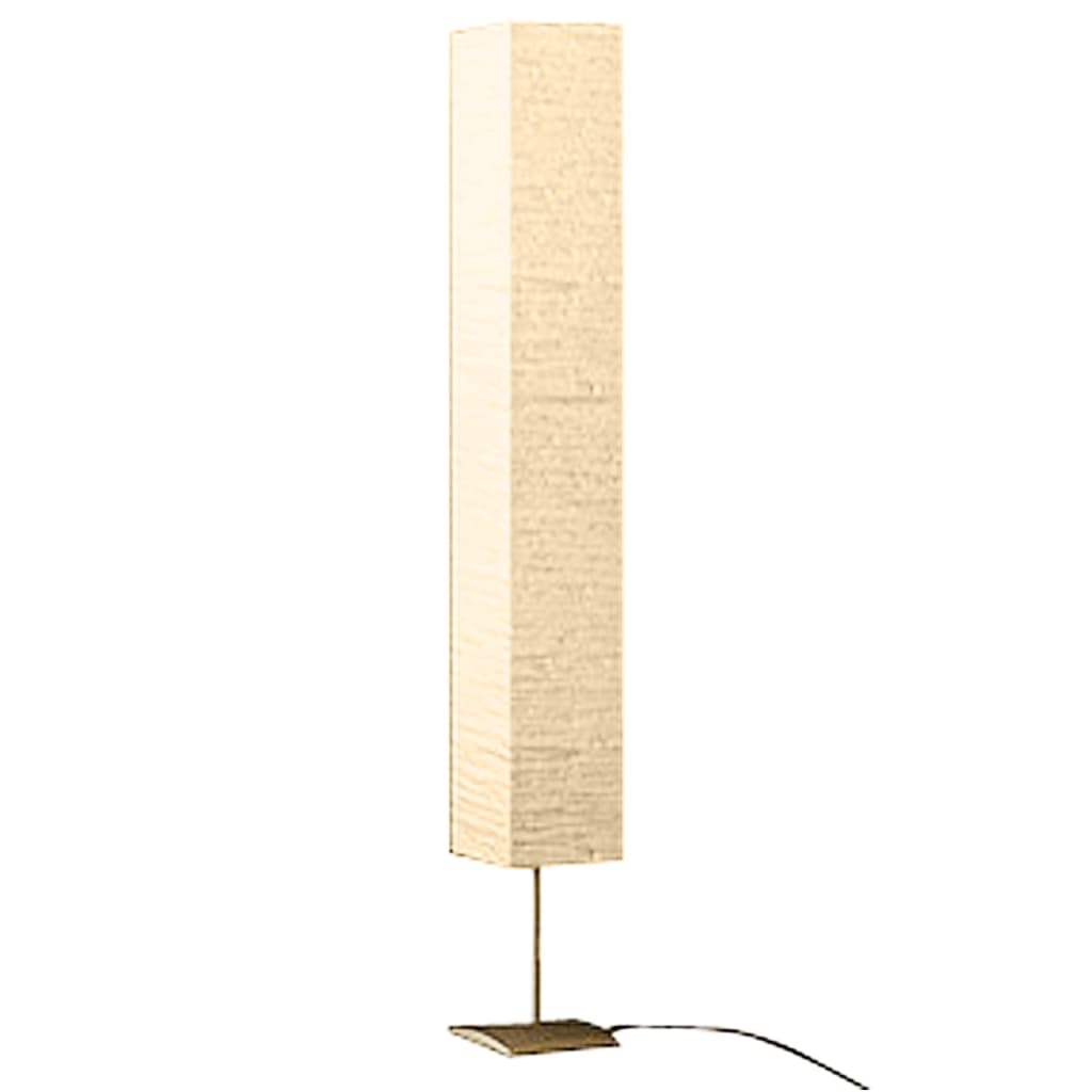 Standleuchte mit Stahlständer 170 cm Beige