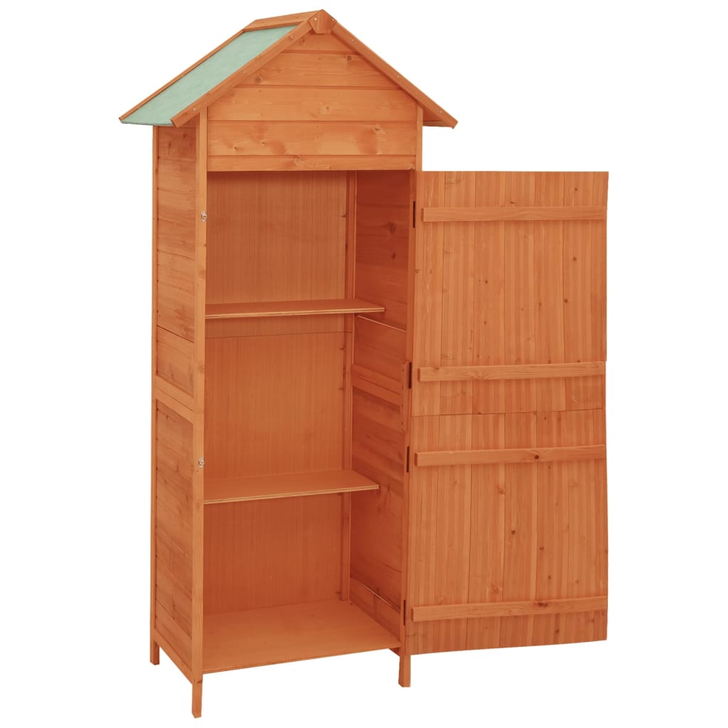 Gartenschrank Braun 42,5x64x190 cm