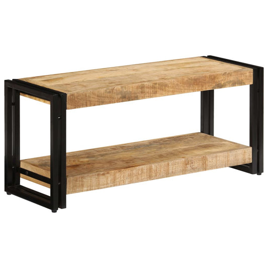 TV-Schrank 90x30x40 cm Massivholz Mango