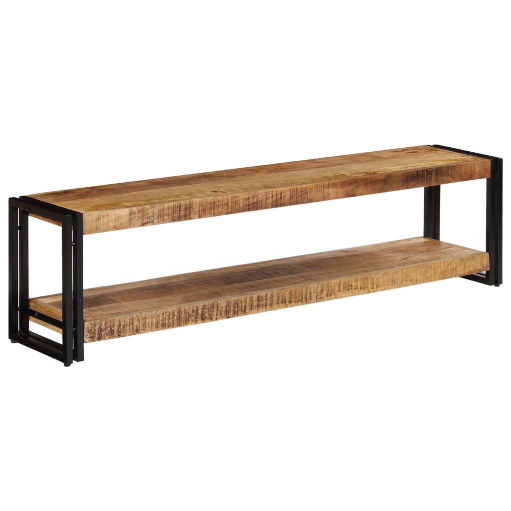 TV-Schrank 150x30x40 cm Massivholz Mango