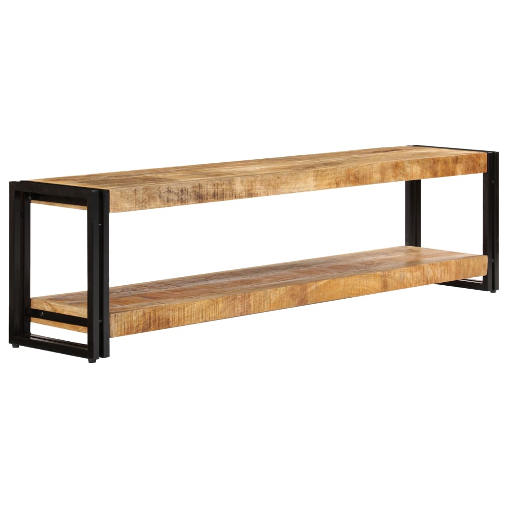 TV-Schrank 150x30x40 cm Massivholz Mango