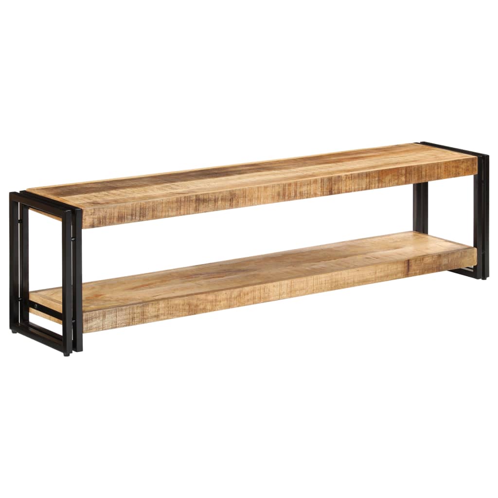 TV-Schrank 150x30x40 cm Massivholz Mango