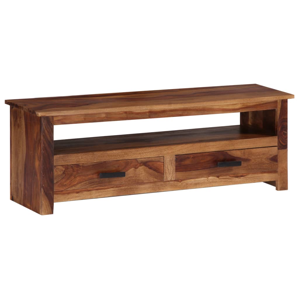 TV-Schrank 118x30x40 cm Massivholz