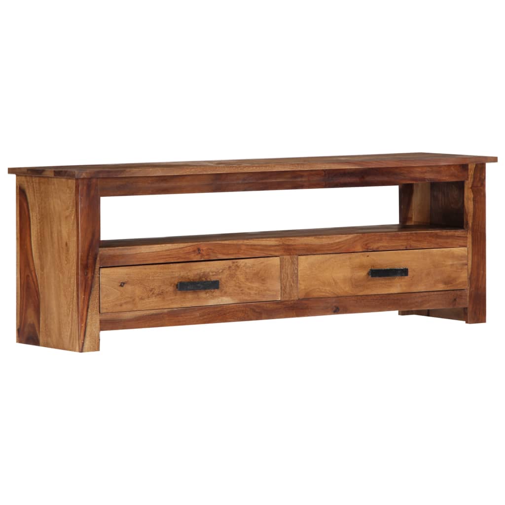 TV-Schrank 118x30x40 cm Massivholz