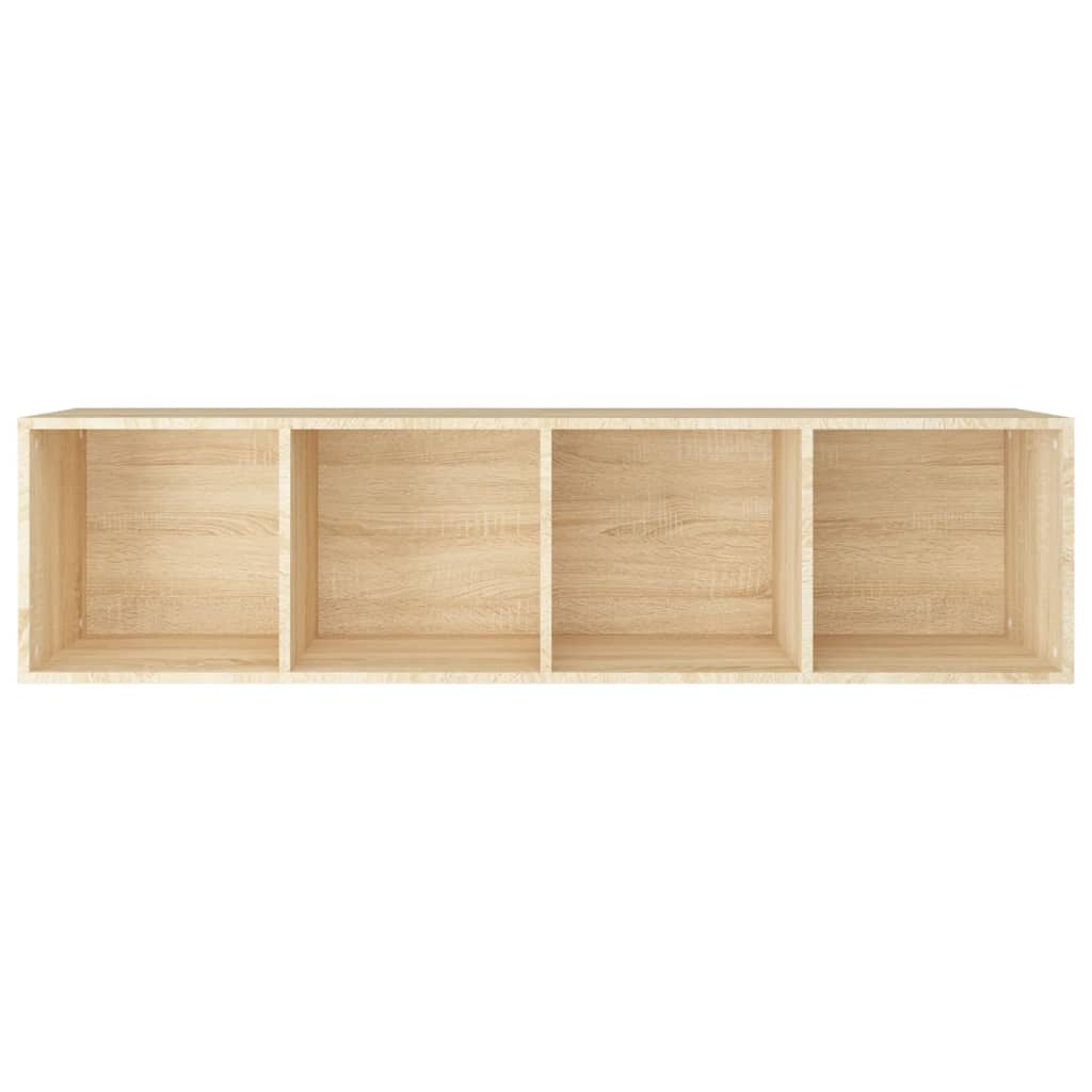 Bücherregal/TV-Schrank Sonoma-Eiche 36x30x143 cm Holzwerkstoff