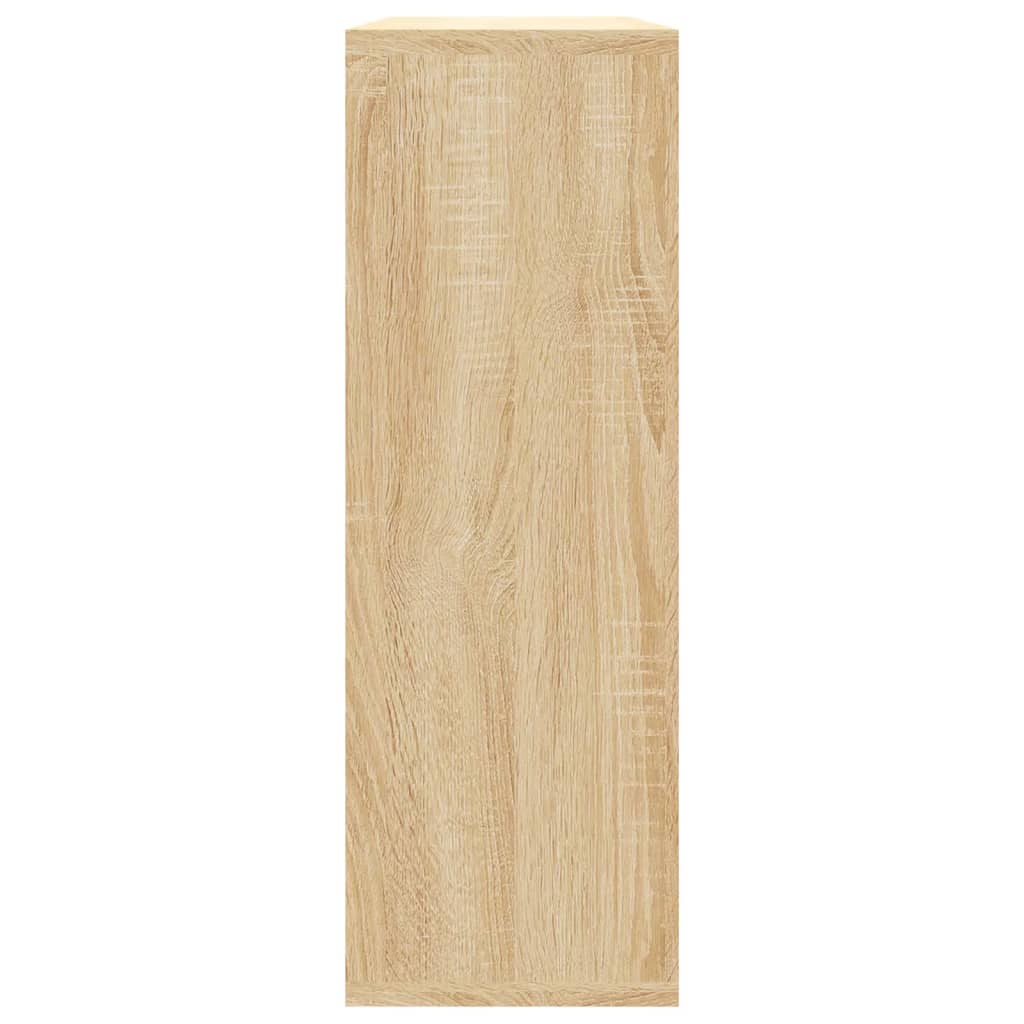 Wandregale Sonoma-Eiche 104x20x58,5 cm Holzwerkstoff