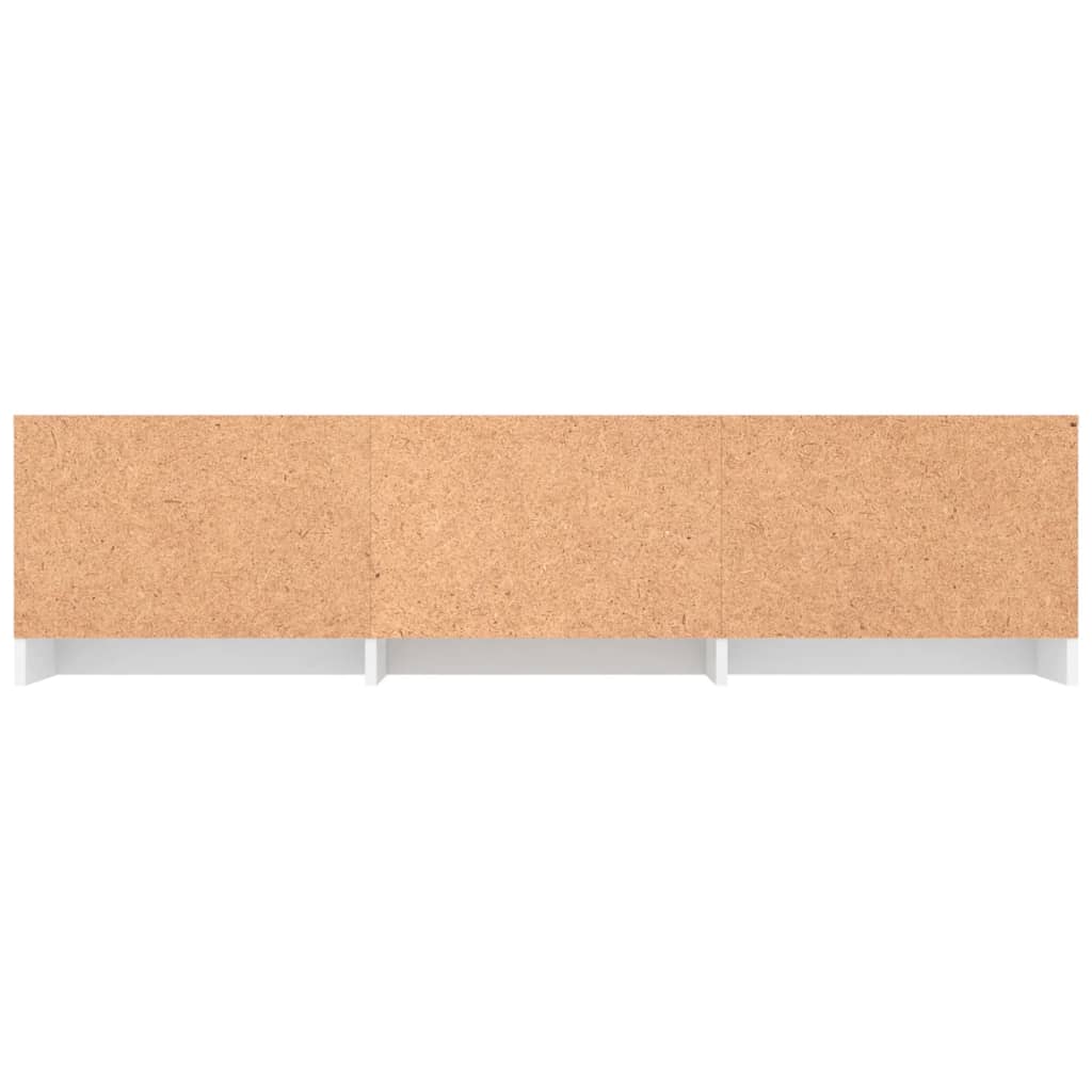 TV-Schrank Weiß 140×40×35,5 cm Holzwerkstoff