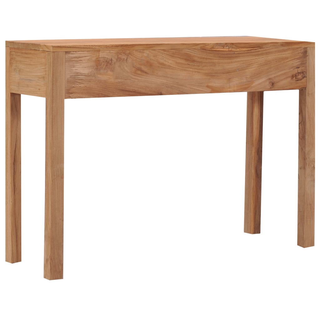 Konsolentisch 110x35x75 cm Massivholz Teak