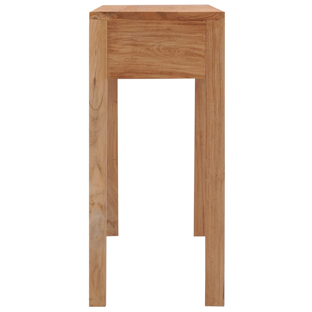 Konsolentisch 110x35x75 cm Massivholz Teak