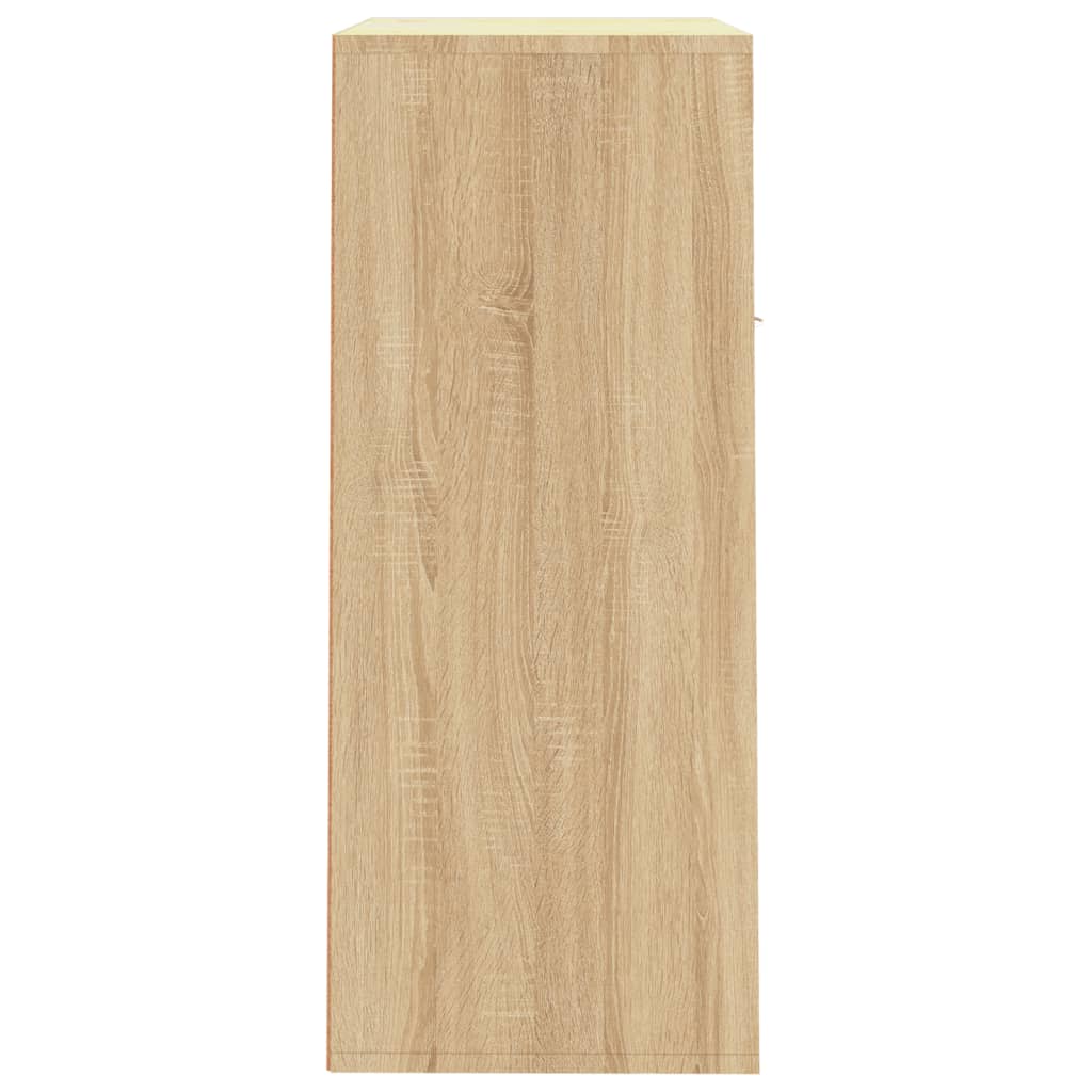 Schuhschrank Sonoma-Eiche 60x35x84 cm Holzwerkstoff