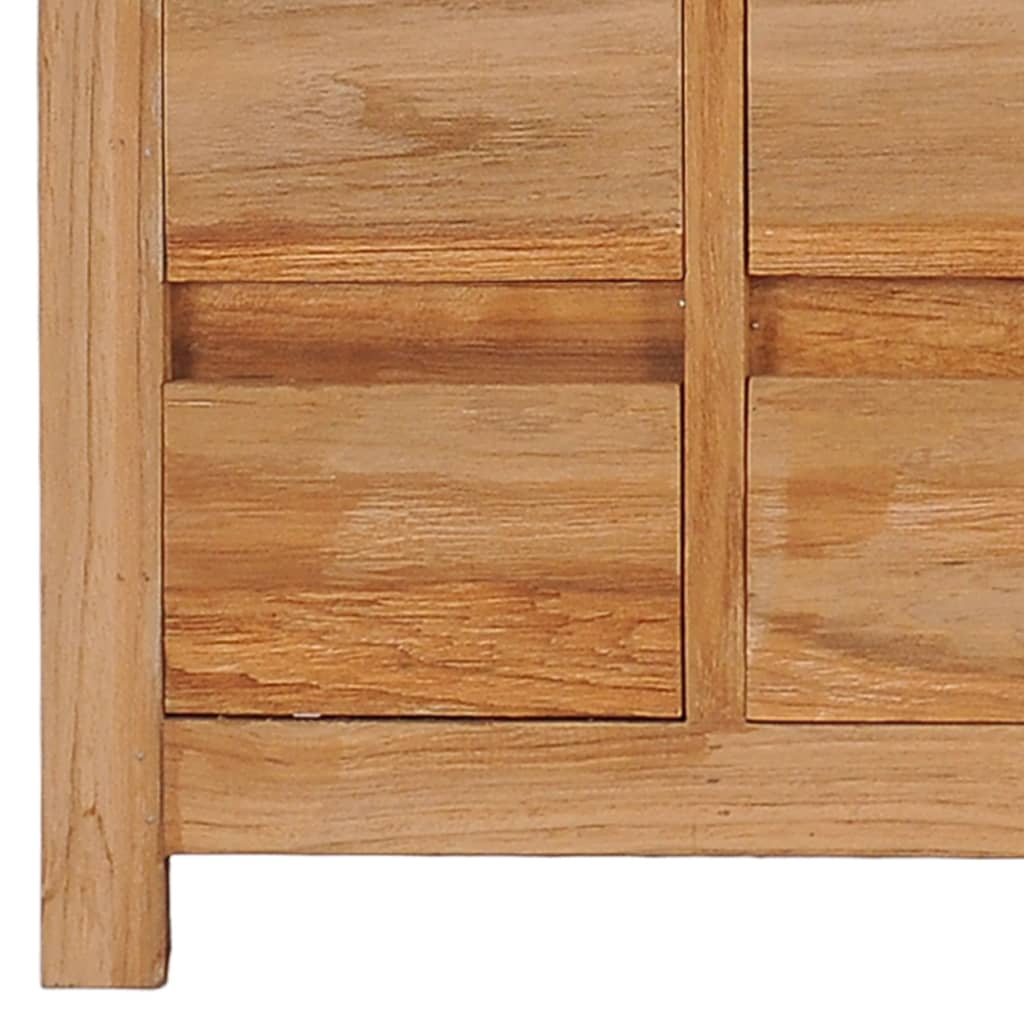 TV-Schrank 120x30x40 cm Massivholz Teak