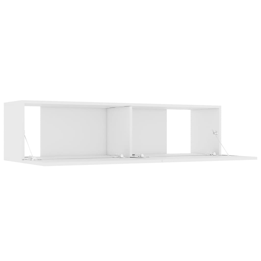 TV-Schrank Weiß 120x30x30 cm Holzwerkstoff