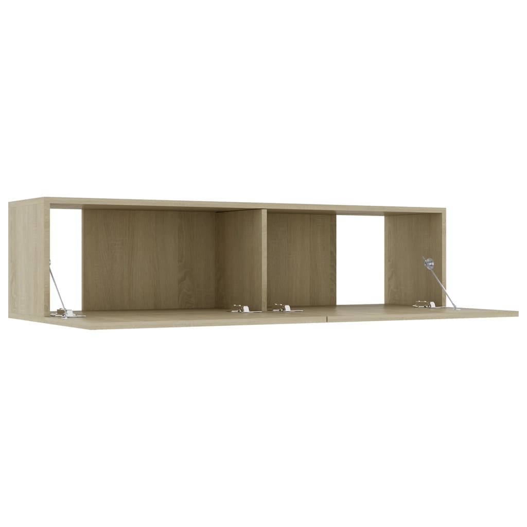 TV-Schrank Sonoma-Eiche 120x30x30 cm Holzwerkstoff