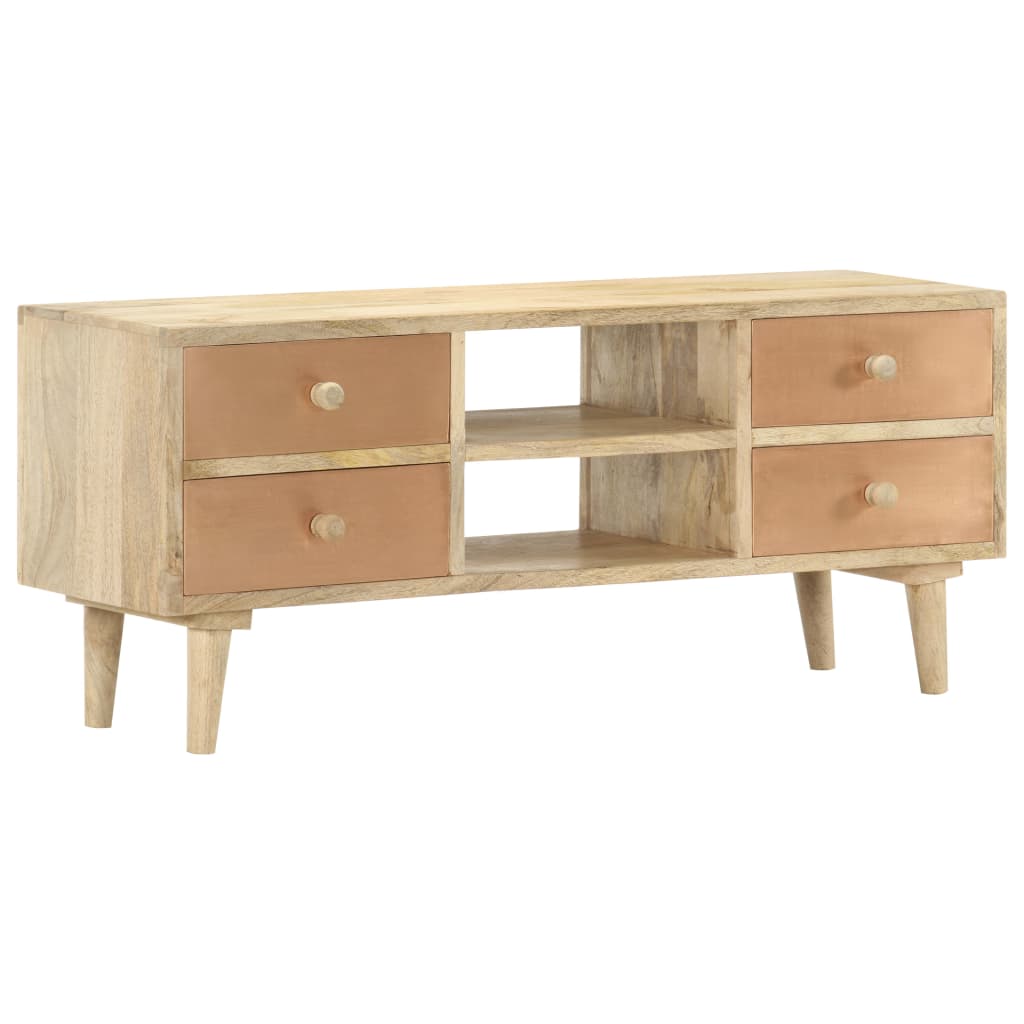 TV-Schrank 110×30×45 cm Mango Massivholz