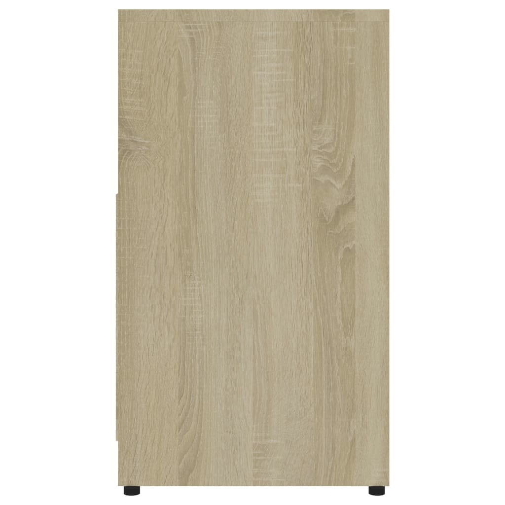 Badezimmerschrank Sonoma-Eiche 60x33x61 cm Holzwerkstoff