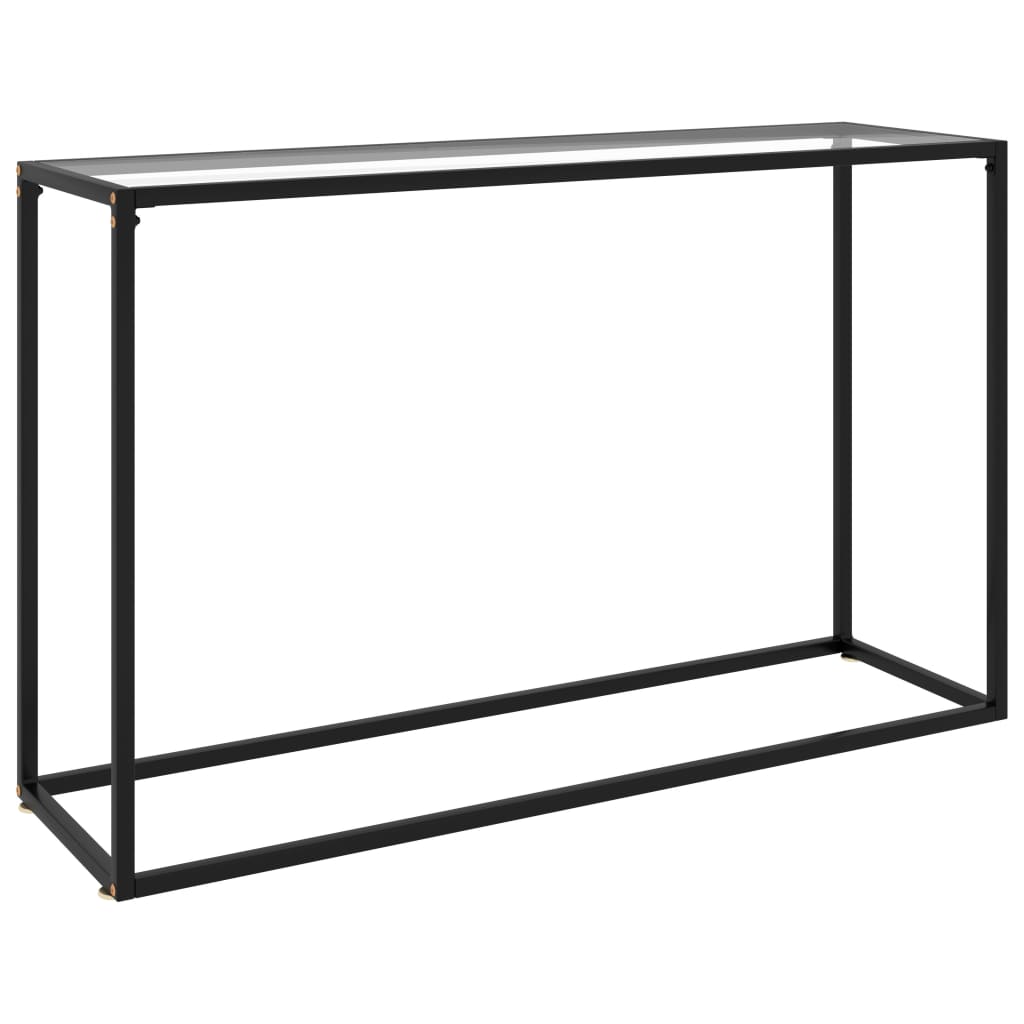 Konsolentisch Transparent 120x35x75 cm Hartglas