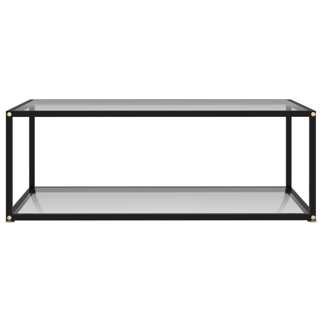 Couchtisch Transparent 100x50x35 cm Hartglas