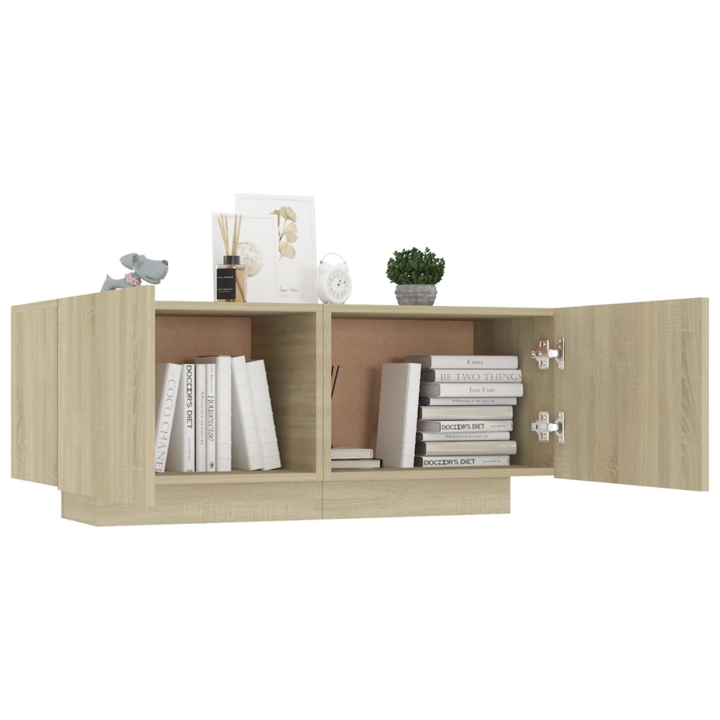 TV-Schrank Sonoma-Eiche 100x35x40 cm Holzwerkstoff