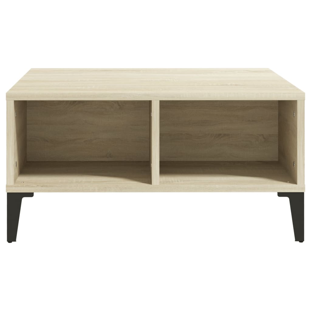 Couchtisch Sonoma-Eiche 60x60x30 cm Holzwerkstoff