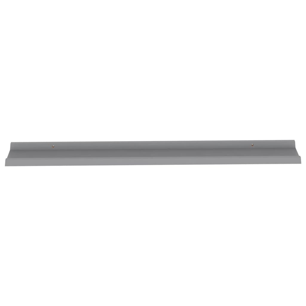 Wandregale 4 Stk. Grau 115x9x3 cm