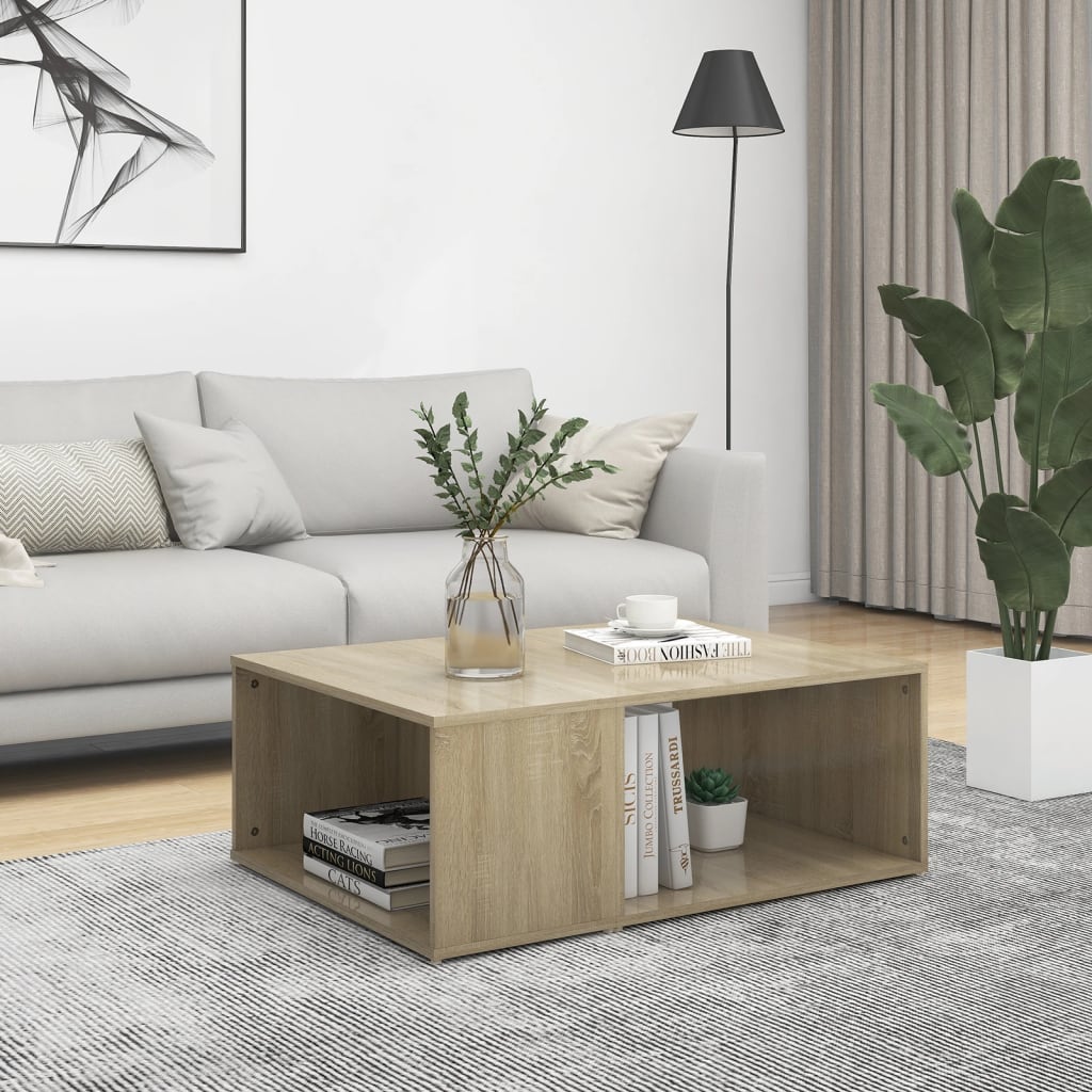 Couchtisch Sonoma-Eiche 90x67x33 cm Holzwerkstoff