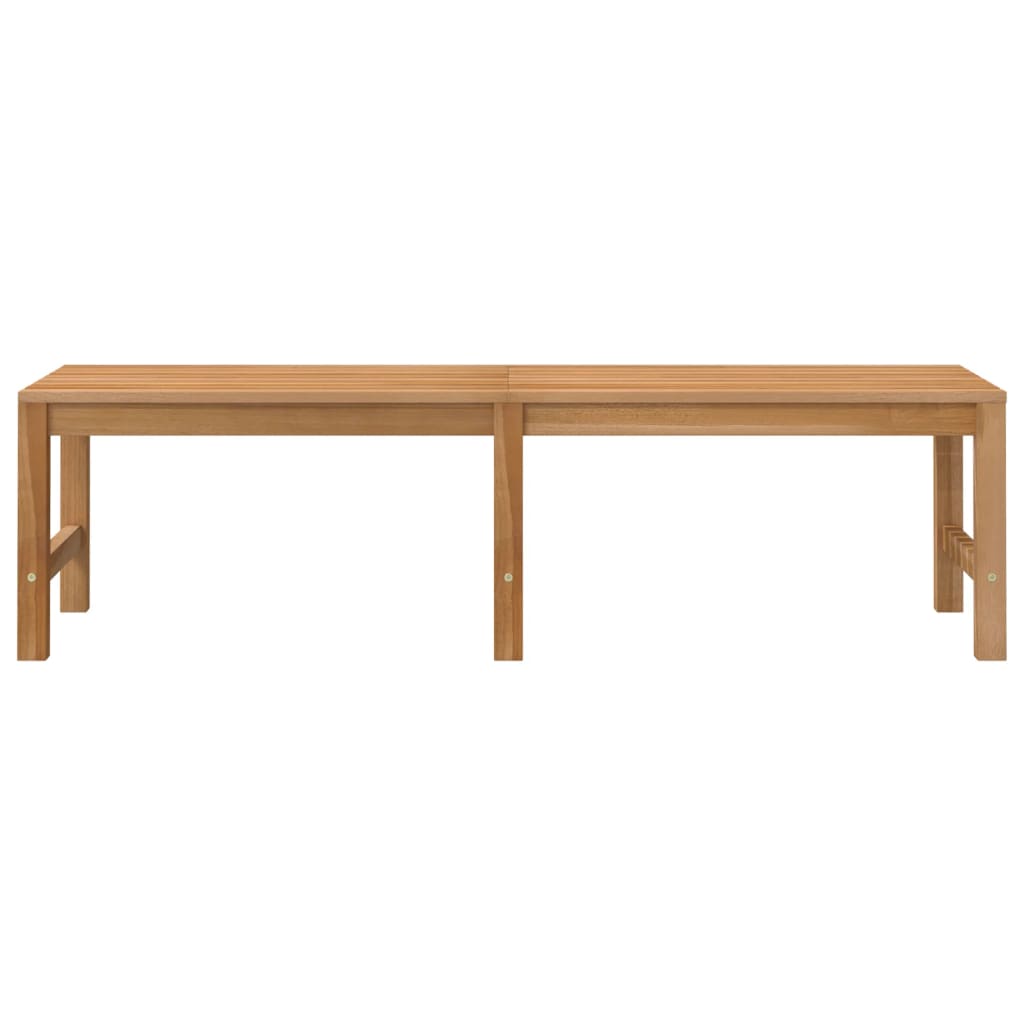 Gartenbank 150 cm Massivholz Teak