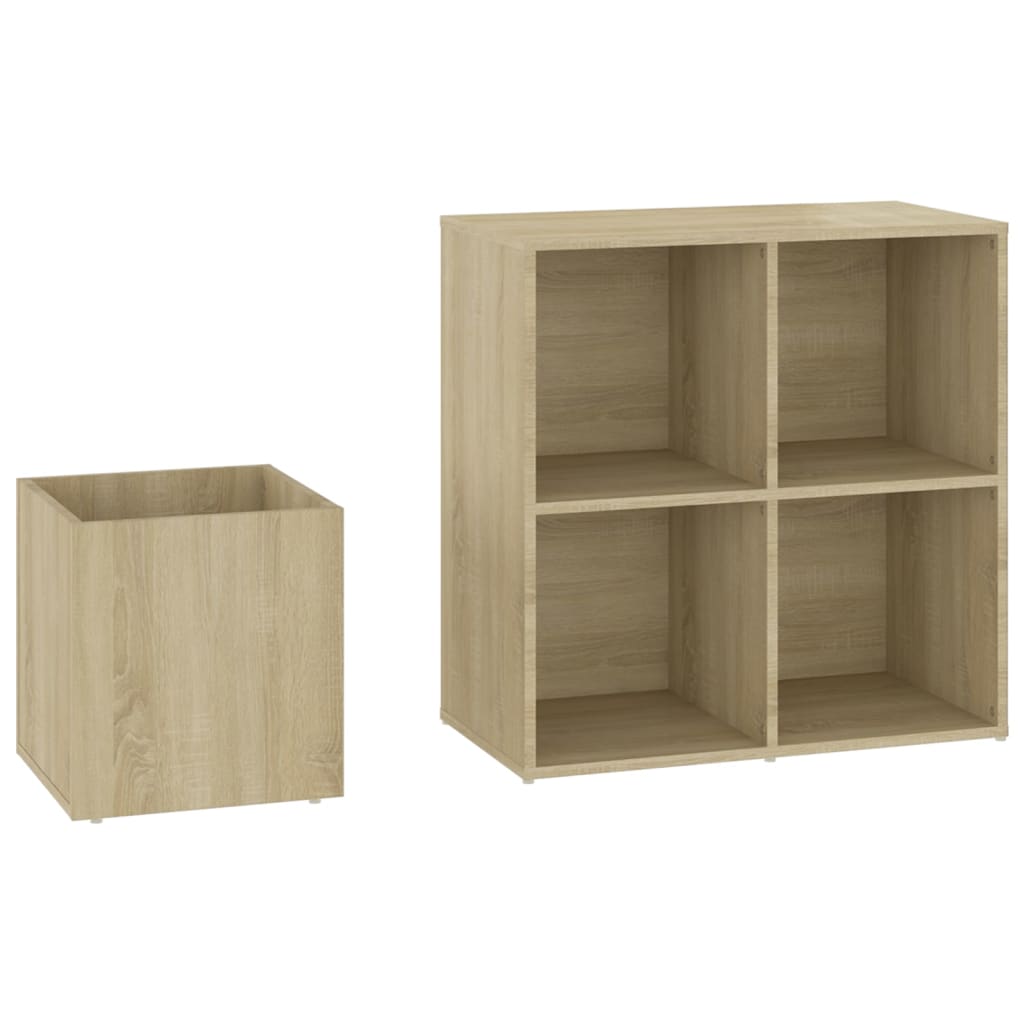 Flur-Schuhschrank Sonoma Eiche 105x35,5x70 cm Holzwerkstoff