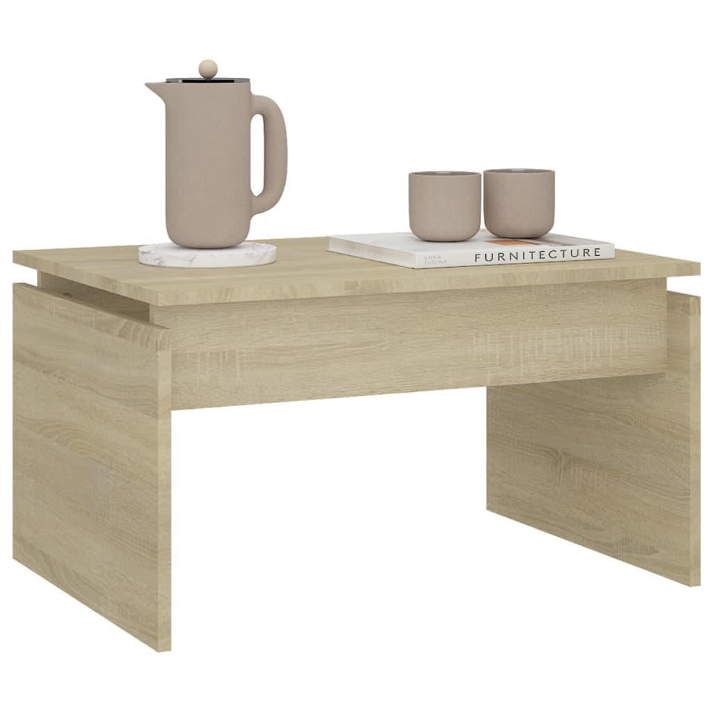 Couchtisch Sonoma-Eiche 68x50x38 cm Holzwerkstoff