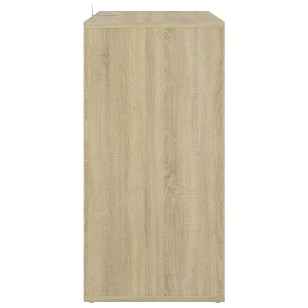 Schuhschrank Sonoma-Eiche 60x35x70 cm Holzwerkstoff