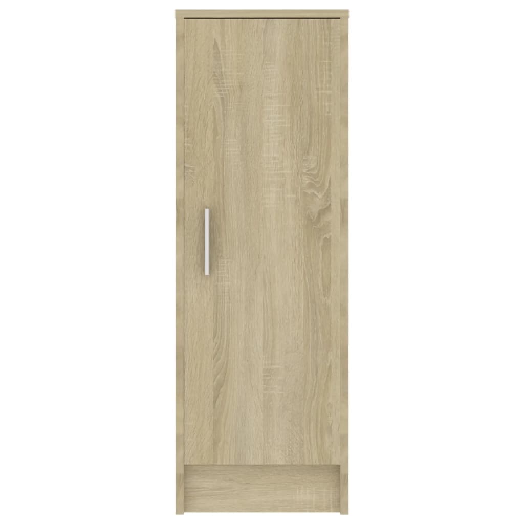 Schuhschrank Sonoma-Eiche 32x35x92 cm Holzwerkstoff