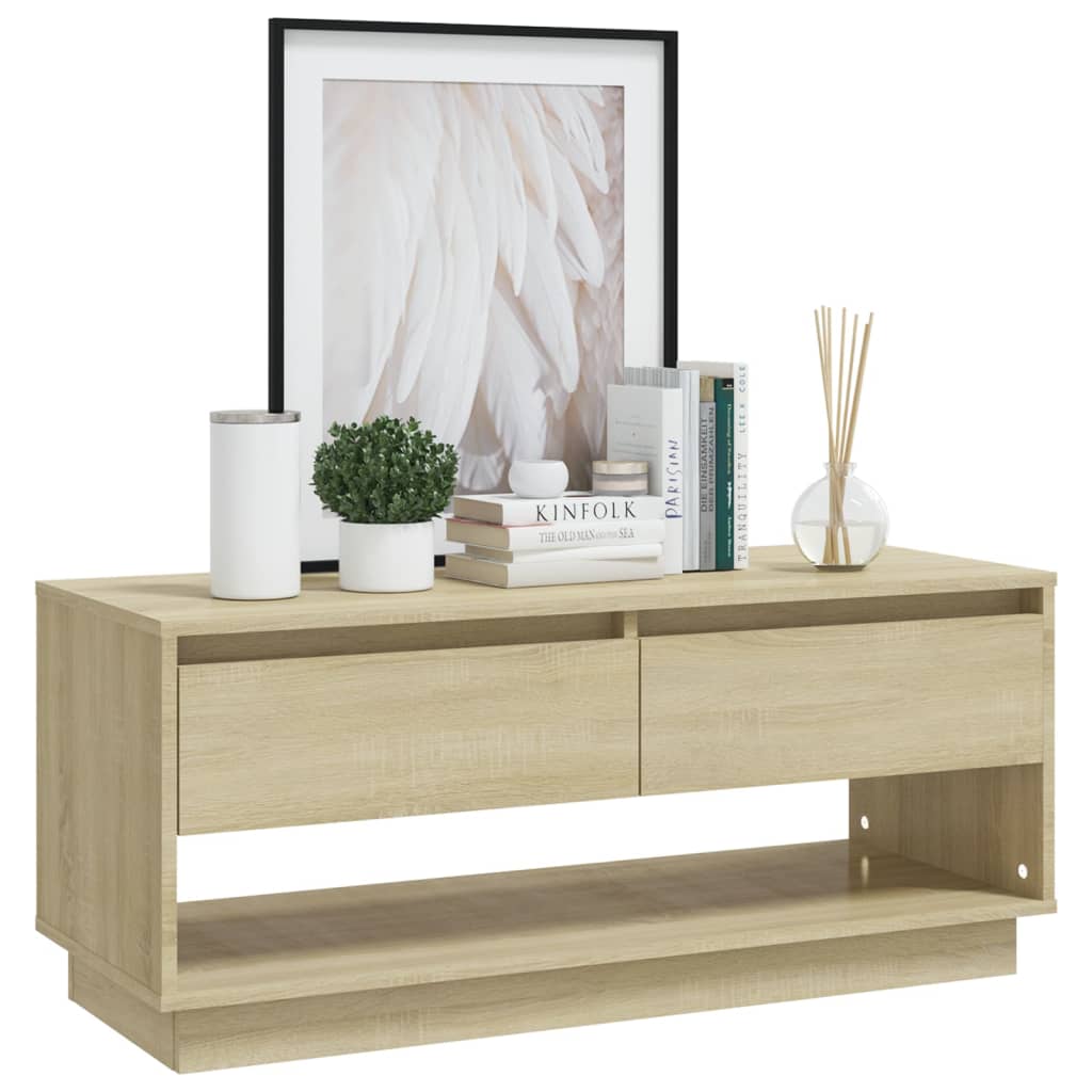 TV-Schrank Sonoma-Eiche 102x41x44 cm Holzwerkstoff