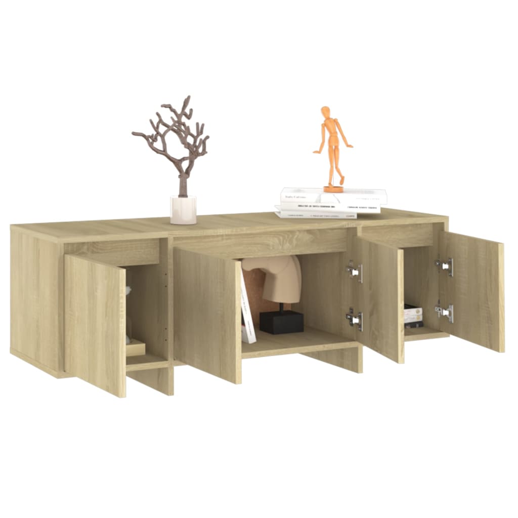 TV-Schrank Sonoma-Eiche 120x30x40,5 cm Holzwerkstoff