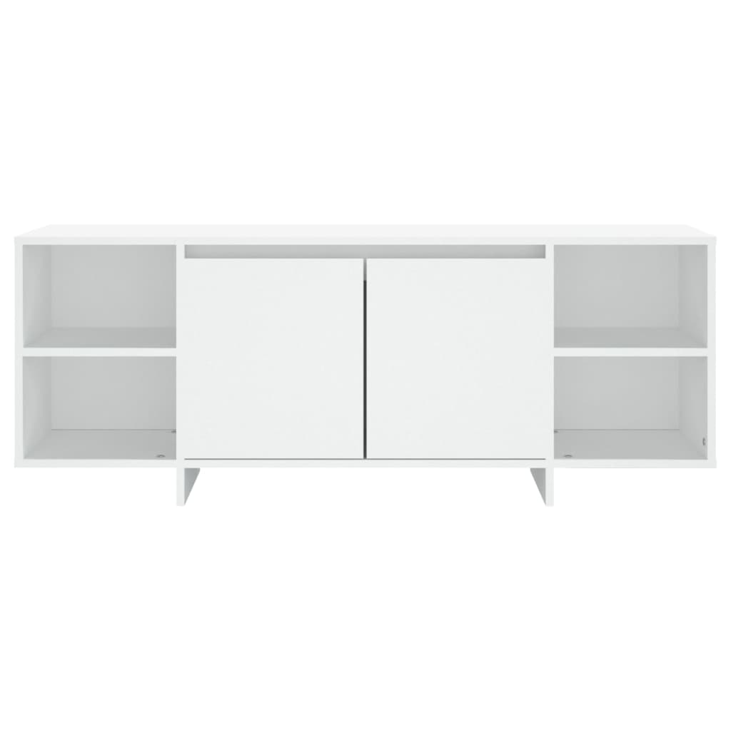 TV-Schrank Weiß 130x35x50 cm Holzwerkstoff