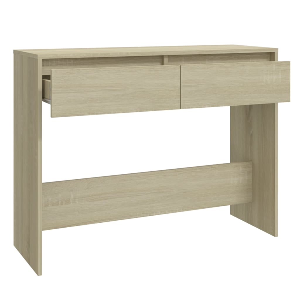 Konsolentisch Sonoma-Eiche 100x35x76,5 cm Holzwerkstoff