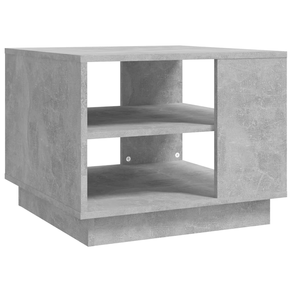 Couchtisch Betongrau 55x55x43 cm Holzwerkstoff