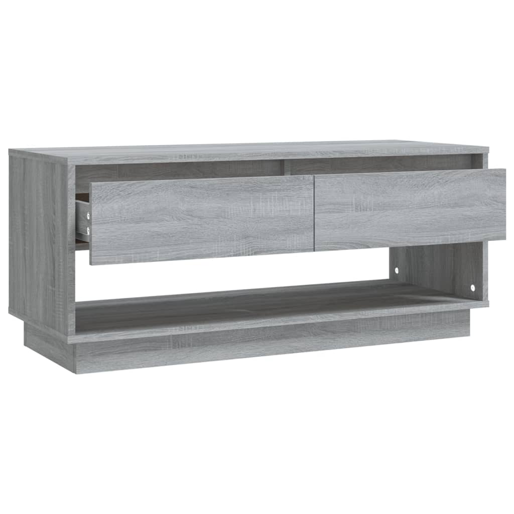 TV-Schrank Grau Sonoma 102x41x44 cm Holzwerkstoff