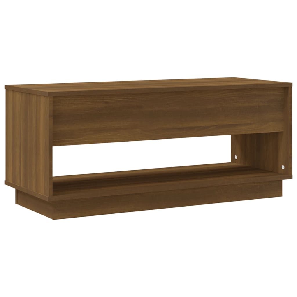 TV-Schrank Braun Eichen-Optik 102x41x44 cm Holzwerkstoff