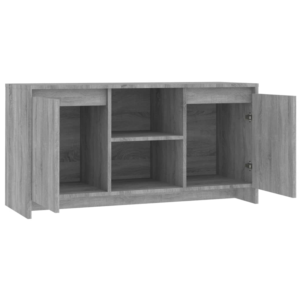 TV-Schrank Grau Sonoma 102x37,5x52,5 cm Holzwerkstoff